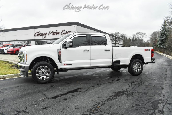 Used 2023 Ford F-350 Super Duty Lariat 6.7L High Output Power Stroke Diesel Ultimate Pack Only 6k Miles for sale Sold at Chicago Motor Cars in West Chicago IL 60185 1