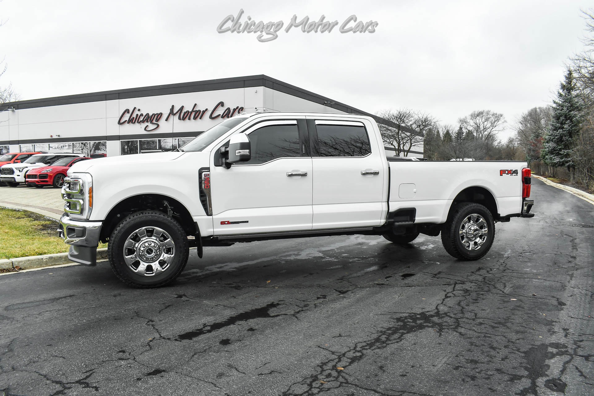 Used 2023 Ford F-350 Super Duty Lariat 6.7L High Output Power Stroke Diesel Ultimate Pack Only 6k Miles for sale Sold at Chicago Motor Cars in West Chicago IL 60185 1