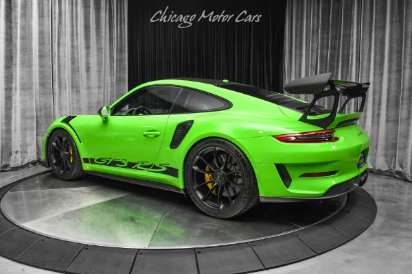 Used 2019 Porsche 911 GT3 RS Weissach Package Full PPF Lift Ceramic Brakes PDLS Loaded 1400 Miles for sale Sold at Chicago Motor Cars in West Chicago IL 60185 3