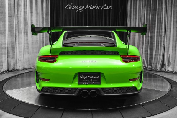 Used 2019 Porsche 911 GT3 RS Weissach Package Full PPF Lift Ceramic Brakes PDLS Loaded 1400 Miles for sale Sold at Chicago Motor Cars in West Chicago IL 60185 4