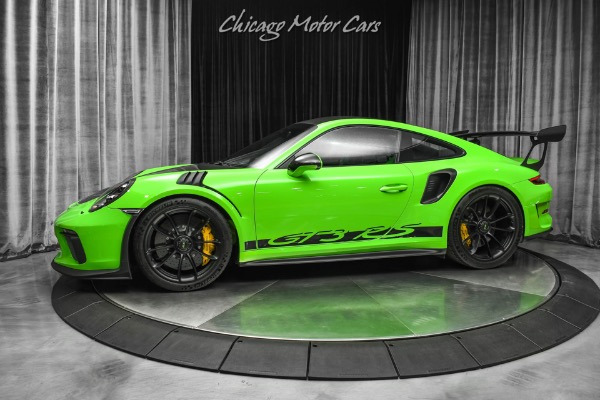 Used 2019 Porsche 911 GT3 RS Weissach Package Full PPF Lift Ceramic Brakes PDLS Loaded 1400 Miles for sale Sold at Chicago Motor Cars in West Chicago IL 60185 1