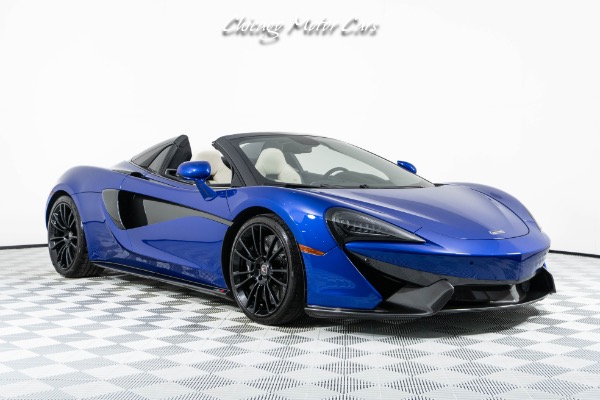 Used 2018 McLaren 570S Spider Convertible! Luxury Pack! MSO Paint! MSO Exhaust! Front End Lifter! Loaded! for sale Sold at Chicago Motor Cars in West Chicago IL 60185 5