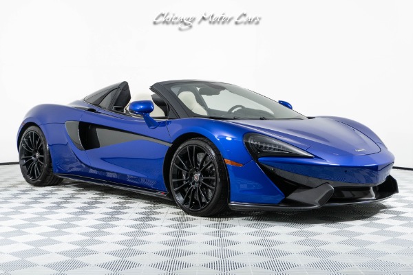 Used 2018 McLaren 570S Spider Convertible! Luxury Pack! MSO Paint! MSO Exhaust! Front End Lifter! Loaded! for sale Sold at Chicago Motor Cars in West Chicago IL 60185 6