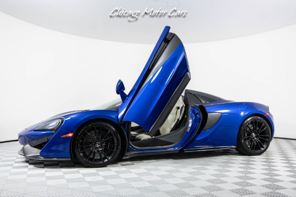 Used 2018 McLaren 570S Spider Convertible! Luxury Pack! MSO Paint! MSO Exhaust! Front End Lifter! Loaded! for sale Sold at Chicago Motor Cars in West Chicago IL 60185 1