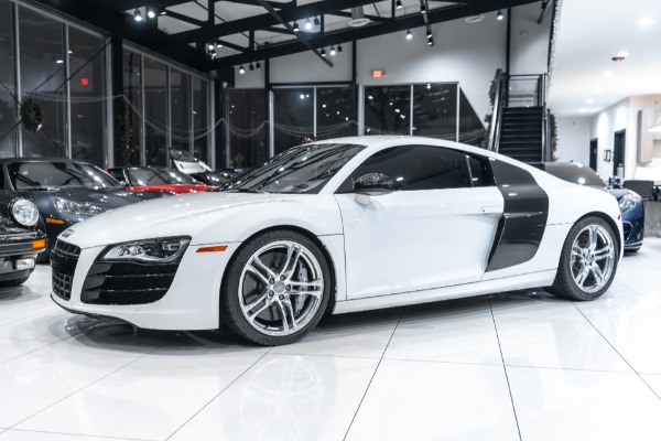 Used 2012 Audi R8 5.2 quattro Coupe 6-Speed Manual! Ceramic Brakes! Capristo Exhaust! LOADED! for sale Sold at Chicago Motor Cars in West Chicago IL 60185 2