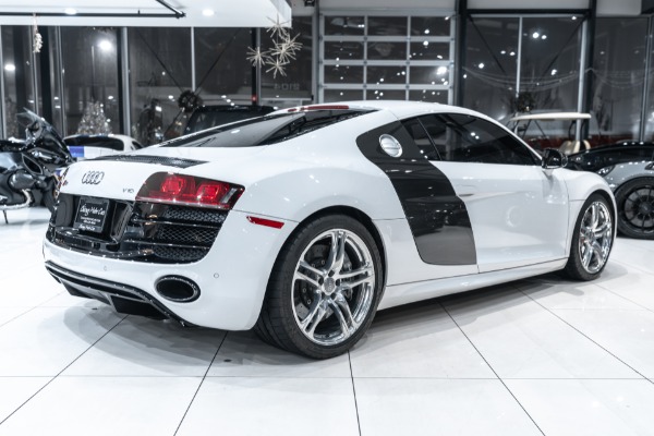 Used 2012 Audi R8 5.2 quattro Coupe 6-Speed Manual! Ceramic Brakes! Capristo Exhaust! LOADED! for sale Sold at Chicago Motor Cars in West Chicago IL 60185 5