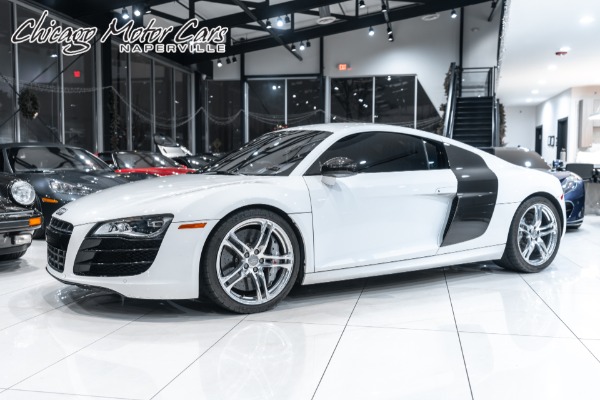 Used 2012 Audi R8 5.2 quattro Coupe 6-Speed Manual! Ceramic Brakes! Capristo Exhaust! LOADED! for sale Sold at Chicago Motor Cars in West Chicago IL 60185 1