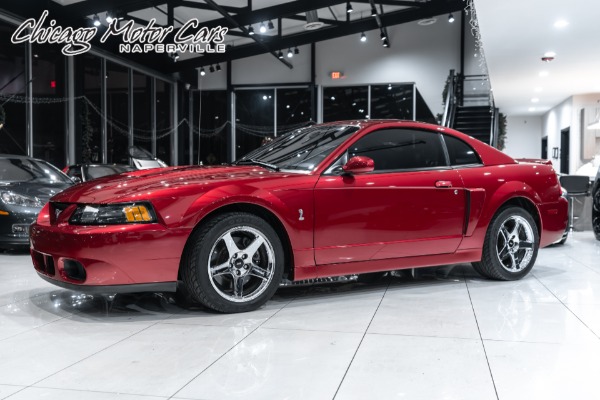 Used 2004 Ford Mustang SVT Cobra Coupe Terminator! ONLY 14k Miles! 6-Speed Manual! Collector Condition! for sale Sold at Chicago Motor Cars in West Chicago IL 60185 1