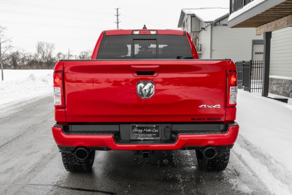 Used 2022 Ram 1500 Big Horn Black Widow 4x4 ONLY 178 Miles! 5.7 Hemi V8! Pano Roof! LOADED! for sale Sold at Chicago Motor Cars in West Chicago IL 60185 4