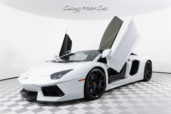 Used 2012 Lamborghini Aventador LP700-4 Front Lift! Diamond Stitching! Dione Wheels! Serviced! for sale Sold at Chicago Motor Cars in West Chicago IL 60185 3
