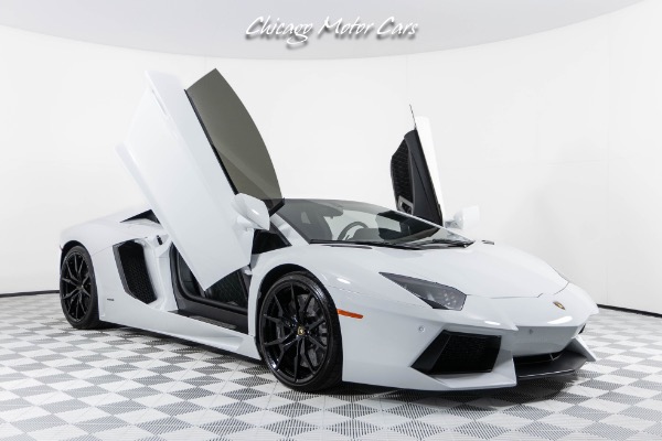 Used 2012 Lamborghini Aventador LP700-4 Front Lift! Diamond Stitching! Dione Wheels! Serviced! for sale Sold at Chicago Motor Cars in West Chicago IL 60185 5