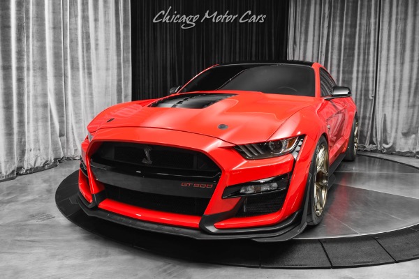 Used 2020 Ford Mustang Shelby GT500 Coupe 950WHP Racing Red! Upgrades! Technology Pkg! for sale Sold at Chicago Motor Cars in West Chicago IL 60185 2