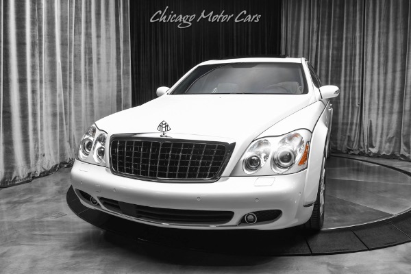 Used 2007 Maybach 57 S RARE White on White! PINNACLE of Luxury! ORIGINAL MSRP $375K+! Loaded! for sale Sold at Chicago Motor Cars in West Chicago IL 60185 2