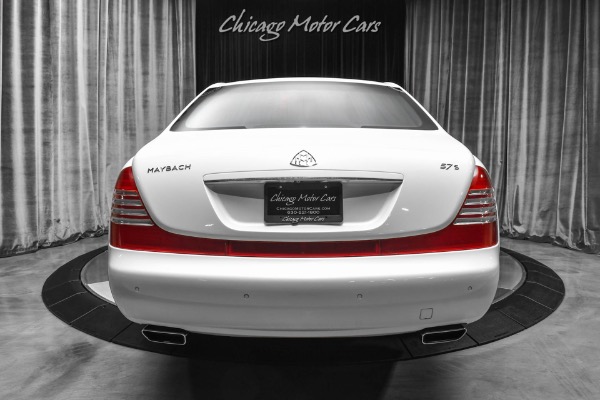 Used 2007 Maybach 57 S RARE White on White! PINNACLE of Luxury! ORIGINAL MSRP $375K+! Loaded! for sale Sold at Chicago Motor Cars in West Chicago IL 60185 4