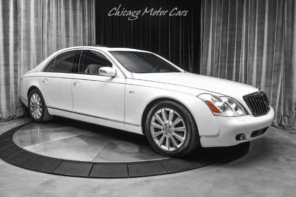 Used 2007 Maybach 57 S RARE White on White! PINNACLE of Luxury! ORIGINAL MSRP $375K+! Loaded! for sale Sold at Chicago Motor Cars in West Chicago IL 60185 6
