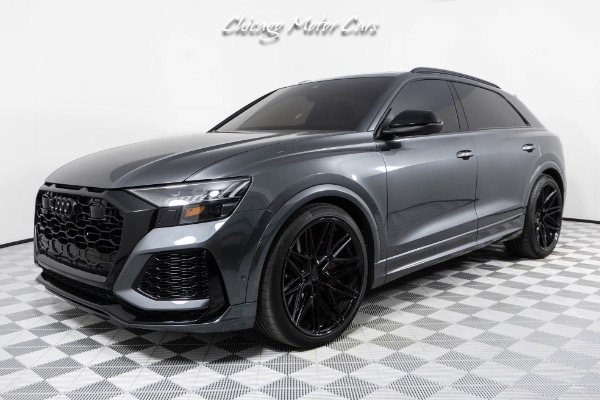 Used 2021 Audi RS Q8 4.0T Quattro! Vossen Wheels! Black Optic Package! Executive Package! Loaded for sale Sold at Chicago Motor Cars in West Chicago IL 60185 5