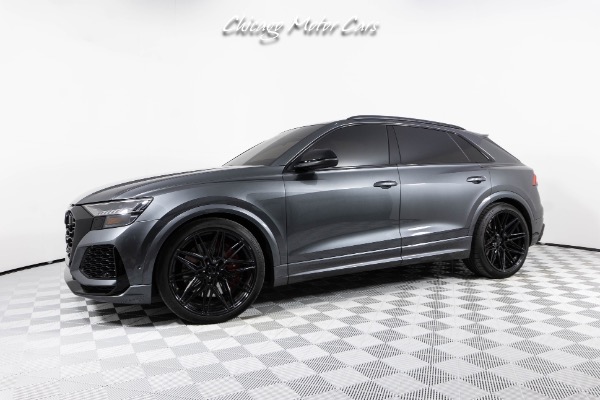 Used 2021 Audi RS Q8 4.0T Quattro! Vossen Wheels! Black Optic Package! Executive Package! Loaded for sale Sold at Chicago Motor Cars in West Chicago IL 60185 1