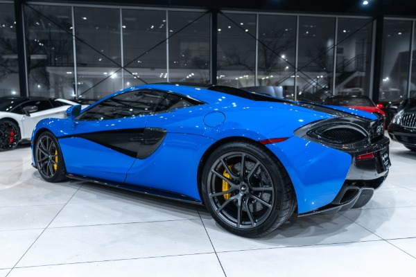 Used 2019 McLaren 570S Coupe ONLY 4k Miles! Track Pack! Front Lift! RARE MSO Paris Blue! LOADED! for sale Sold at Chicago Motor Cars in West Chicago IL 60185 3