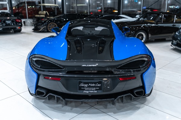 Used 2019 McLaren 570S Coupe ONLY 4k Miles! Track Pack! Front Lift! RARE MSO Paris Blue! LOADED! for sale Sold at Chicago Motor Cars in West Chicago IL 60185 4