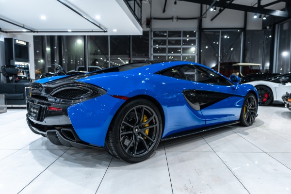 Used 2019 McLaren 570S Coupe ONLY 4k Miles! Track Pack! Front Lift! RARE MSO Paris Blue! LOADED! for sale Sold at Chicago Motor Cars in West Chicago IL 60185 5