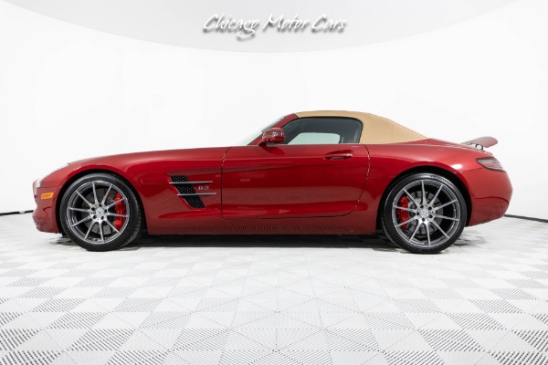 Used 2012 Mercedes-Benz SLS AMG Roadster Only 6K Miles! Convertible! Burmeister 3D Surround Sound! AMG Forged Wheels for sale Sold at Chicago Motor Cars in West Chicago IL 60185 2