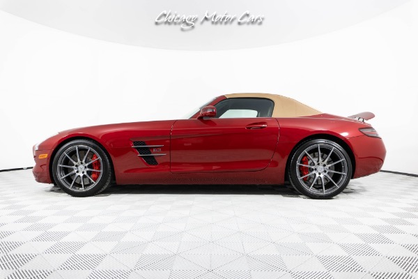 Used 2012 Mercedes-Benz SLS AMG Roadster Only 6K Miles! Convertible! Burmeister 3D Surround Sound! AMG Forged Wheels for sale Sold at Chicago Motor Cars in West Chicago IL 60185 3