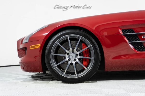 Used 2012 Mercedes-Benz SLS AMG Roadster Only 6K Miles! Convertible! Burmeister 3D Surround Sound! AMG Forged Wheels for sale Sold at Chicago Motor Cars in West Chicago IL 60185 4