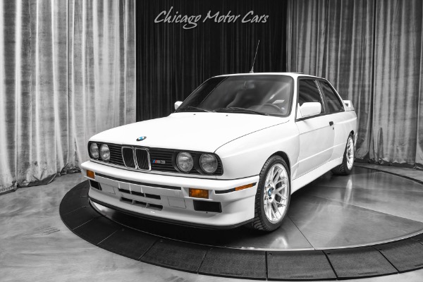 Used-1990-BMW-M3-E30-Coupe-Alpine-White-5-Speed-Manual-GREAT-Condition-ICONIC---DESIRED