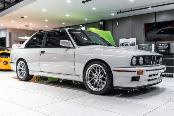 Used 1990 BMW M3 E30 Coupe Alpine White! 5-Speed Manual! Wilwood Brakes! GREAT Condition! for sale Sold at Chicago Motor Cars in West Chicago IL 60185 5