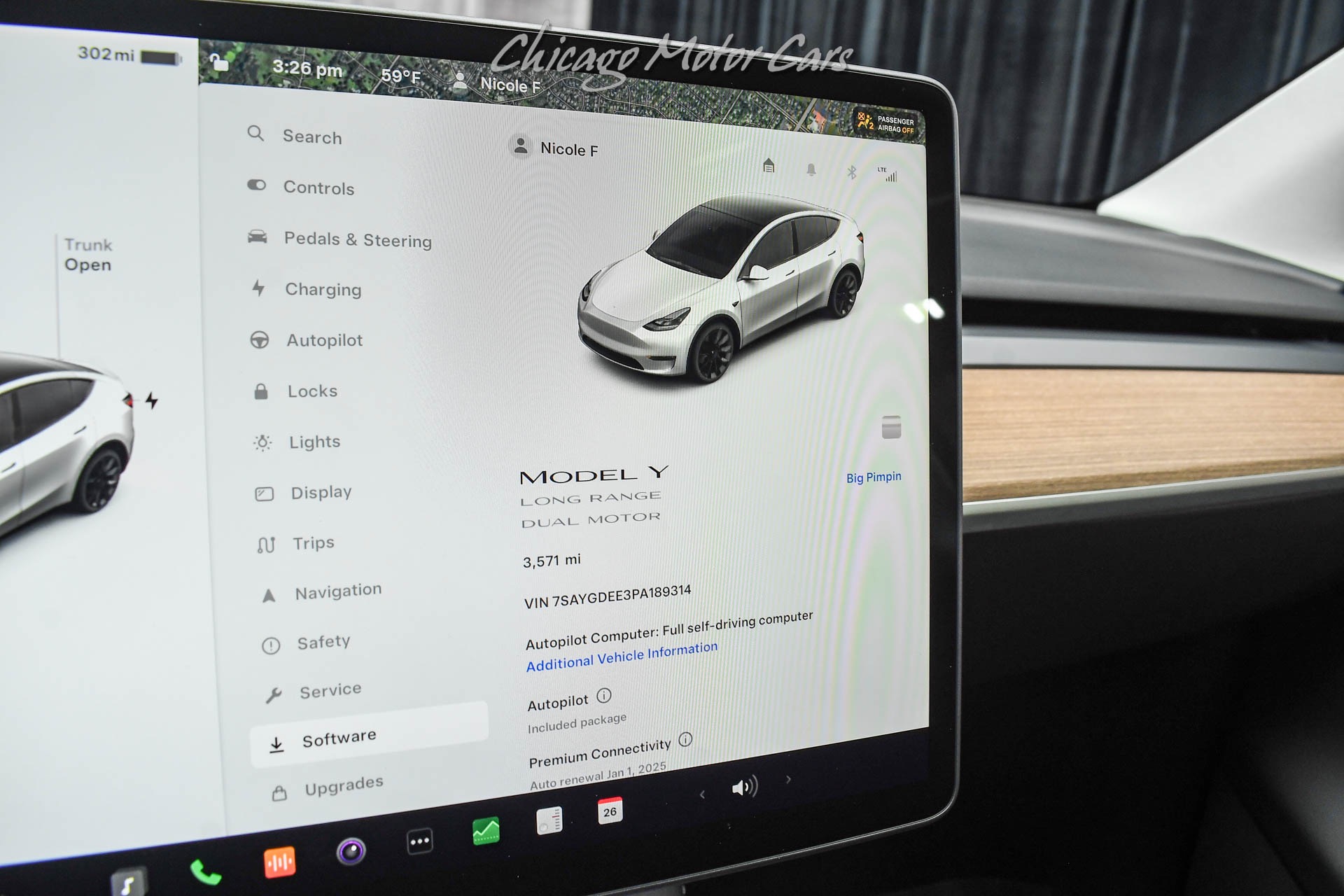 Used-2023-Tesla-Model-Y-Long-Range-Auto-Pilot-Premium-Connectivity-Pack-Only-3k-Miles
