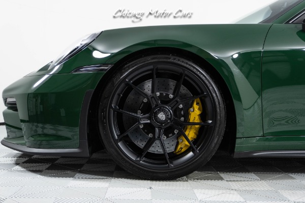Used 2022 Porsche 911 GT3 Touring 6-Speed Manual! PTS British Racing Green! Houndstooth Seats! Only 4K Miles! for sale Sold at Chicago Motor Cars in West Chicago IL 60185 3