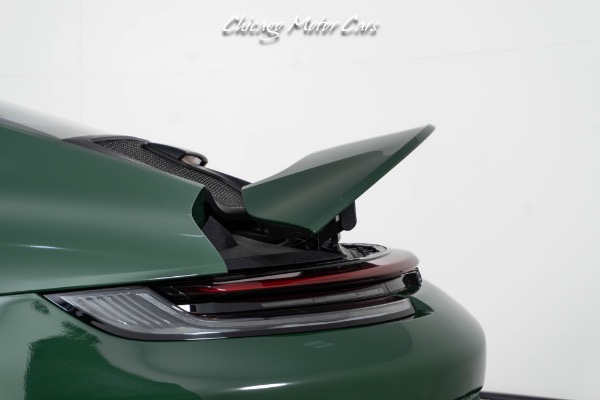 Used 2022 Porsche 911 GT3 Touring 6-Speed Manual! PTS British Racing Green! Houndstooth Seats! Only 4K Miles! for sale Sold at Chicago Motor Cars in West Chicago IL 60185 5