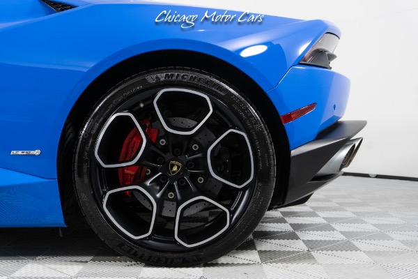 Used 2016 Lamborghini Huracan LP610-4 Spyder! Ad Personam Blu Lemans! Front End PPF! Front End Lifter! Loaded! for sale Sold at Chicago Motor Cars in West Chicago IL 60185 4