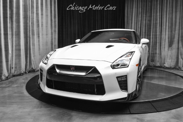Used 2023 Nissan GT-R Premium Coupe Only 802 Miles! Pearl White/ Red Amber LOADED Perfect! for sale Sold at Chicago Motor Cars in West Chicago IL 60185 2
