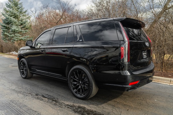 Used 2023 Cadillac Escalade Sport Platinum Onyx Pack Cat-Back Performance Exhaust Night Vision Loaded for sale Sold at Chicago Motor Cars in West Chicago IL 60185 3