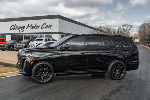 Used 2023 Cadillac Escalade Sport Platinum Onyx Pack Cat-Back Performance Exhaust Night Vision Loaded for sale Sold at Chicago Motor Cars in West Chicago IL 60185 1