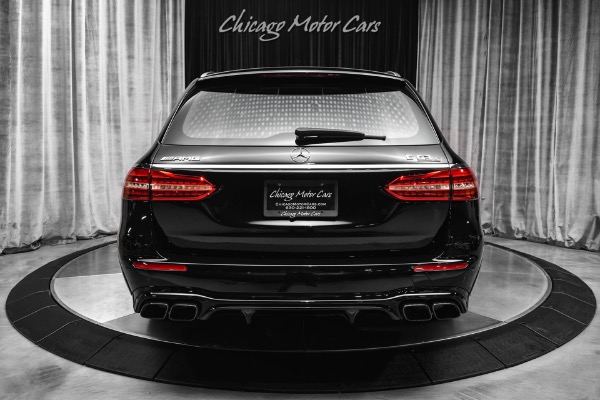 Used 2023 Mercedes-Benz E63 S AMG Wagon Delivery Miles! Carbon Ceramics! Carbon Fiber Trim! Night pkg! for sale Sold at Chicago Motor Cars in West Chicago IL 60185 4