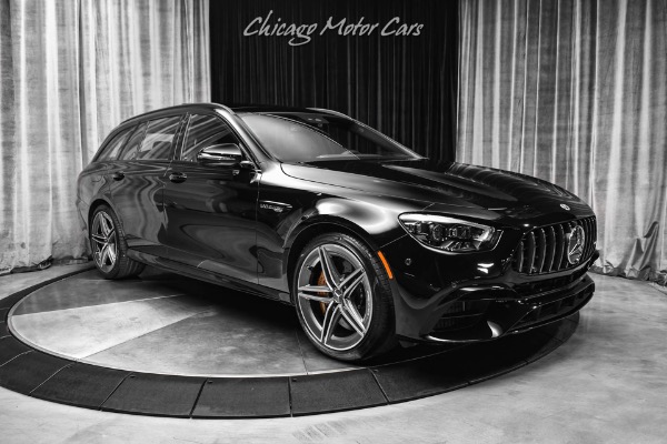 Used 2023 Mercedes-Benz E63 S AMG Wagon Delivery Miles! Carbon Ceramics! Carbon Fiber Trim! Night pkg! for sale Sold at Chicago Motor Cars in West Chicago IL 60185 6