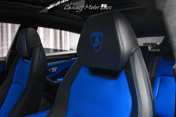 Used-2022-Lamborghini-Urus-SUV-RARE-Spec-Blue-Interior-B-O-3D-Audio-Massage-Seats-Carbon-Upgrades