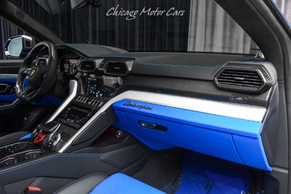 Used-2022-Lamborghini-Urus-SUV-RARE-Spec-Blue-Interior-B-O-3D-Audio-Massage-Seats-Carbon-Upgrades