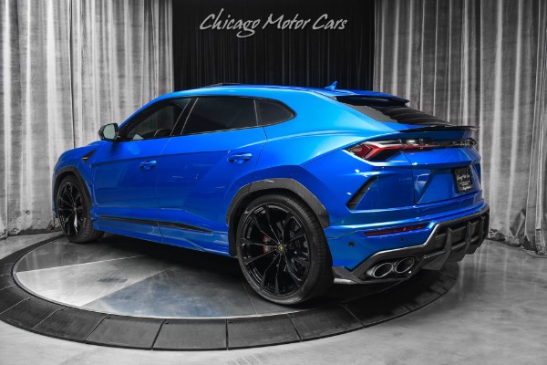 Used 2022 Lamborghini Urus SUV RARE Spec! Blue Interior B&O 3D Audio Massage Seats Carbon Upgrades for sale Sold at Chicago Motor Cars in West Chicago IL 60185 3