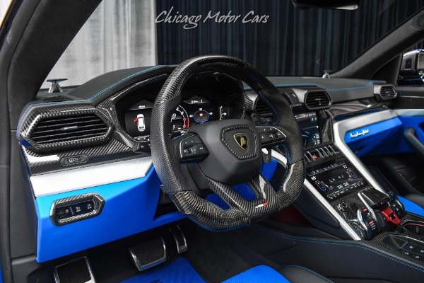 Used-2022-Lamborghini-Urus-SUV-RARE-Spec-Blue-Interior-B-O-3D-Audio-Massage-Seats-Carbon-Upgrades