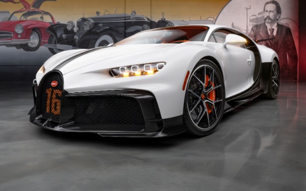 Used 2022 Bugatti Chiron Pur Sport Coupe 1 of 60 Made! Bespoke 1 of 1 Spec! TONS of Carbon! LOADED! for sale Sold at Chicago Motor Cars in West Chicago IL 60185 2