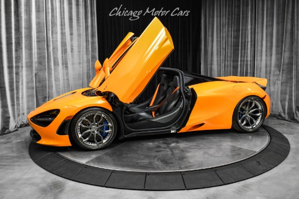 Used 2019 McLaren 720S Luxury! MSO Papaya Spark! Front Lift! HRE Wheels! Only 7k Miles! Loaded! for sale Sold at Chicago Motor Cars in West Chicago IL 60185 1