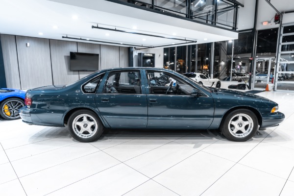 Used-1996-Chevrolet-Impala-SS-Only-5k-Miles-Collector-Condition-Very-Rare-Dark-Green-Gray-Metallic