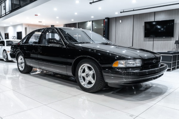 Used 1996 Chevrolet Impala SS Only 6k Miles! Collector Condition! Stunning Black Paint! for sale Sold at Chicago Motor Cars in West Chicago IL 60185 6