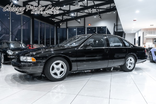 Used 1996 Chevrolet Impala SS Only 6k Miles! Collector Condition! Stunning Black Paint! for sale Sold at Chicago Motor Cars in West Chicago IL 60185 1