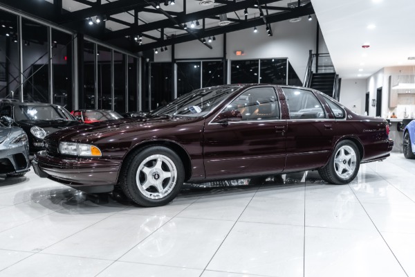 Used-1996-Chevrolet-Impala-SS-Only-4k-miles-Collector-Condition-Rare-Dark-Cherry-Metallic