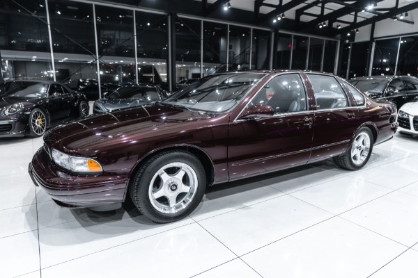 Used-1996-Chevrolet-Impala-SS-Only-4k-miles-Collector-Condition-Rare-Dark-Cherry-Metallic