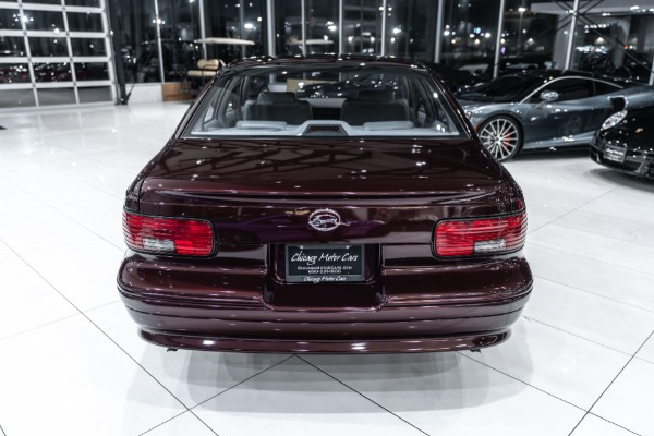 Used 1996 Chevrolet Impala SS Only 4k miles! Collector Condition! Rare Dark Cherry Metallic! for sale Sold at Chicago Motor Cars in West Chicago IL 60185 4